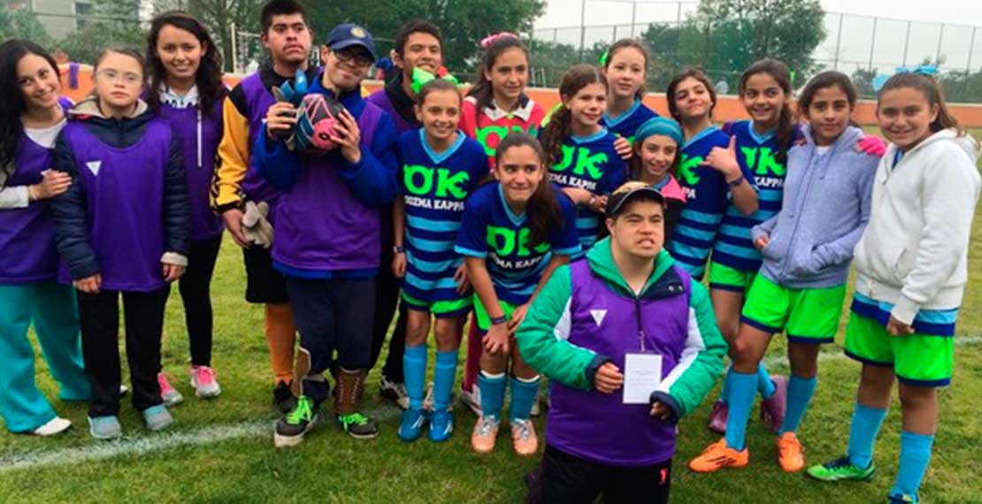 Primera copa unidos de futbol para personas con Discapacidad.