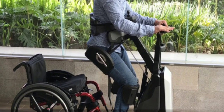 La posibilidad de sentarse, pararse y transportarse, es ahora una realidad.