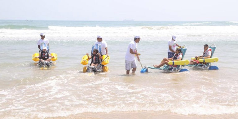 Primer playa incluyente en México.
