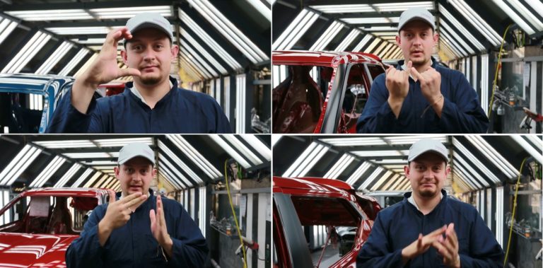 Nissan integra a su equipo a empleados con discapacidad auditiva
