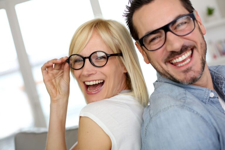 Personas con lentes